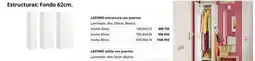 IKEA Blanco - estructuras: fondo 62cm oferta