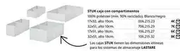 IKEA Stluk caja con compartimentos oferta