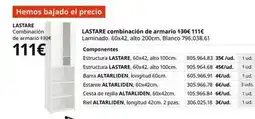 IKEA 111 - lastare combinacion de armario oferta
