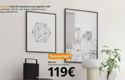 IKEA Kallax estanteria con soporte oferta