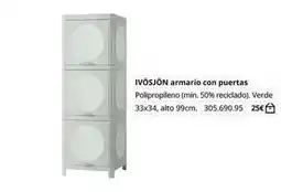 IKEA Ilvosion armario con puertas oferta