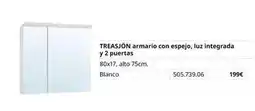 IKEA Blanco - treasjon armario con espejo oferta
