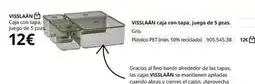IKEA Abras - viebalan caja con tapa oferta