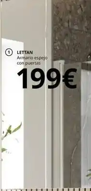 IKEA Armario espejo con puertas oferta