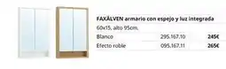 IKEA Blanco - armario con espejo y luz integrada oferta