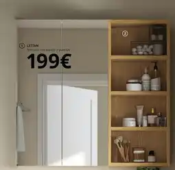IKEA Armario con espejo y puertas oferta