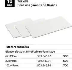 IKEA Blanco - encimera oferta