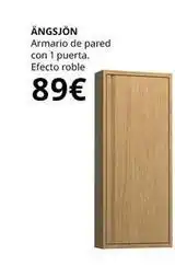 IKEA Armario de pared con 1 puerta. efecto roble oferta
