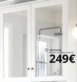 IKEA Armario con espejo y puertas oferta