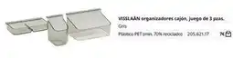IKEA Visblaan organizadores cajon, juego de 3 pras oferta