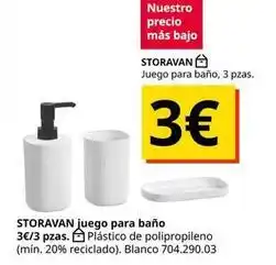 IKEA Blanco - storavan juego para baño oferta