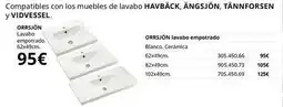 IKEA Blanco - orrjón lavado empotrado oferta