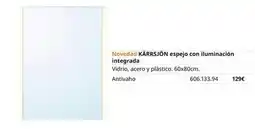 IKEA Karrson espejo con iluminación integrada oferta