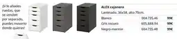 IKEA Alex - cajonera oferta