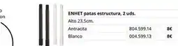 IKEA Antracita - enhet patas estructura oferta