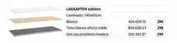 IKEA Blanco - tableto laminado 140x60 cm oferta