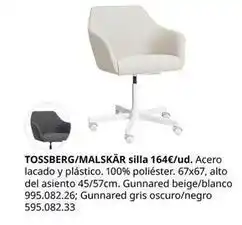 IKEA Malskär silla oferta