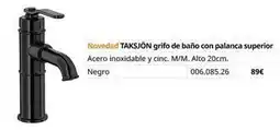 IKEA Taksjon grifo de baño con palanca superior oferta