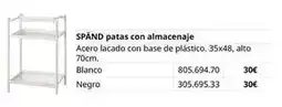 IKEA Blanco - spand patas con almacenaje oferta