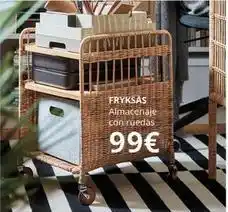 IKEA Almacenaje con ruedas oferta