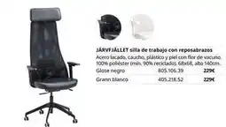IKEA Flor - jarvejàllet silla de trabajo con reposabrazos oferta
