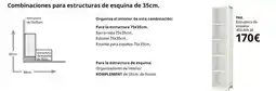 IKEA Esquina - combinaciones para estructuras de de 35cm oferta