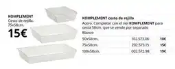 IKEA Blanco - komplement cesto de rejilla oferta