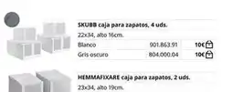 IKEA Blanco - caja para zapatos oferta
