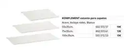 IKEA Blanco - estante para zapatos oferta
