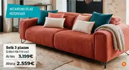 Mubak Relax - sofa 3 plazas oferta
