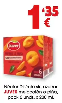 TOP Cash & Carry Juver nectar disfruta sin azucar melocoton o piña oferta