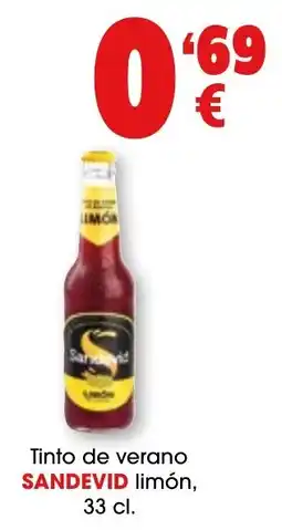 TOP Cash & Carry Sandevid tinto de verano limón oferta
