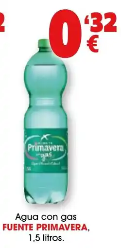 TOP Cash & Carry Fuente primavera agua con gas oferta