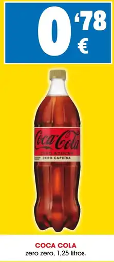 TOP Cash & Carry Coca Cola zero zero oferta