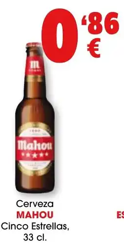 TOP Cash & Carry Mahou Cinco Estrellas oferta