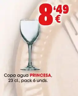 TOP Cash & Carry Copa agua PRINCESA oferta