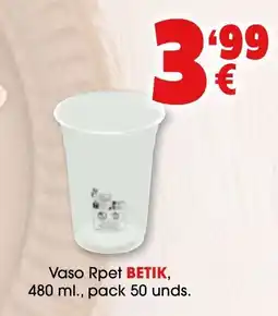 TOP Cash & Carry Vaso Rpet BETIK oferta