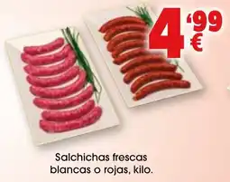 TOP Cash & Carry Salchichas frescas blancas o rojas oferta
