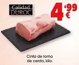 TOP Cash & Carry Cinta de lomo de cerdo oferta