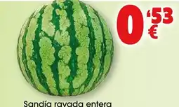 TOP Cash & Carry Sandía ravada entera oferta