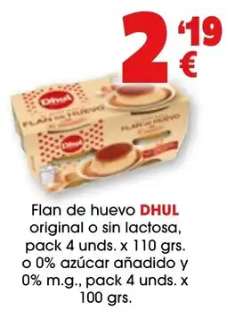 TOP Cash & Carry Dhul flan de huevo oferta