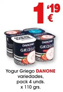 TOP Cash & Carry Danone yogur griego oferta