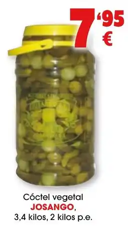 TOP Cash & Carry Josango cóctel vegetal oferta