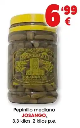 TOP Cash & Carry Josango pepinillo mediano oferta