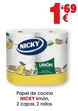TOP Cash & Carry Nicky papel de cocina limón oferta