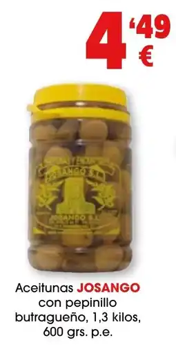 TOP Cash & Carry Aceitunas josango con pepinillo oferta
