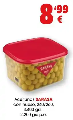 TOP Cash & Carry Aceitunas sarasa oferta