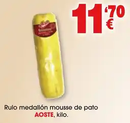 TOP Cash & Carry Aoste rulo medallón mousse de pato oferta