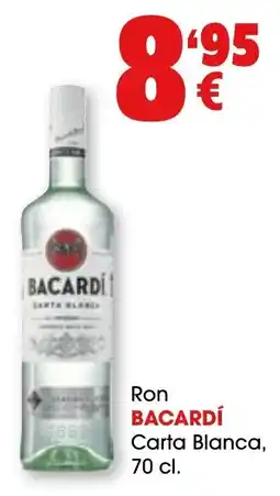 TOP Cash & Carry Ron Bacardí Carta Blanca oferta