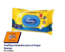 Action Spargo toallitas húmedas para el hogar oferta